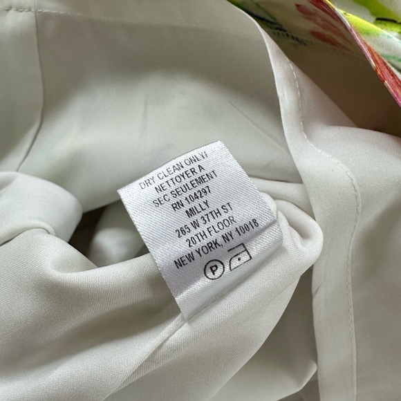 Milly Abstract Print Sheath Dress - Picture 8 of 8